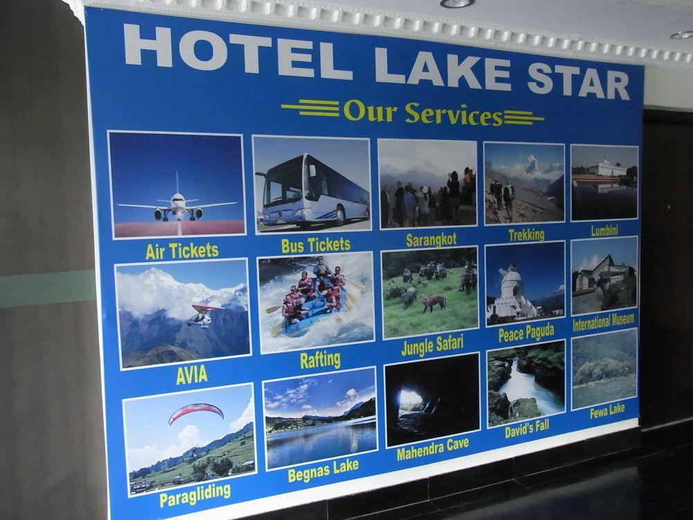 Hotel Lake Star Pokhara Exteriör bild